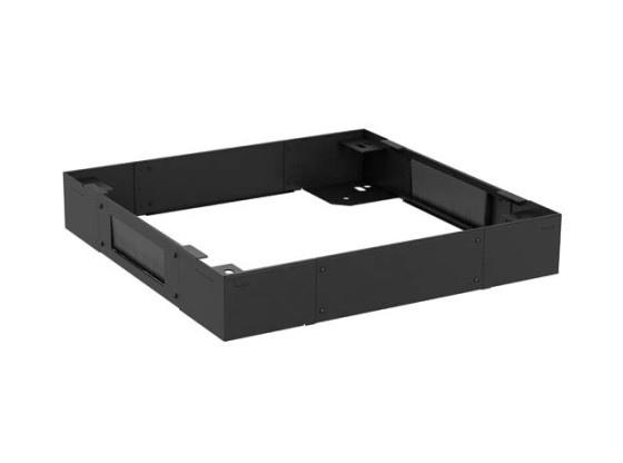 SOCKEL FÖR 600X600 FRISTÅENDE SKÅP (FF01 &amp; FF02-SERIEN) SVART LANBERG