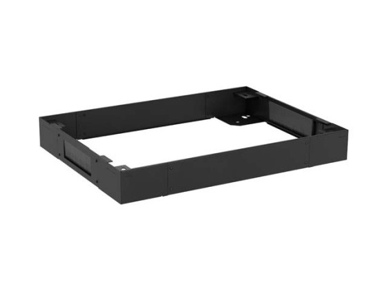 SOCKEL FÖR 600X800 FRISTÅENDE SKÅP (FF01 &amp; FF02-SERIEN) SVART LANBERG