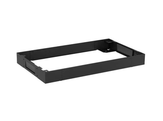 SOCKEL FÖR 600X1000 FRISTÅENDE SKÅP (FF01 &amp; FF02-SERIEN) SVART LANBERG