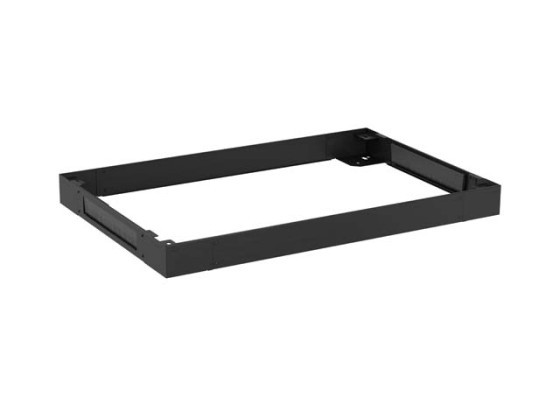 SOCKEL FÖR 800X1200 FRISTÅENDE SKÅP (FF01 &amp; FF02-SERIEN) SVART LANBERG
