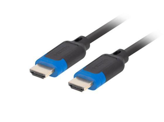 HDMI M/M V2.1 KABEL 3M 8K 60HZ CCS SVART LANBERG