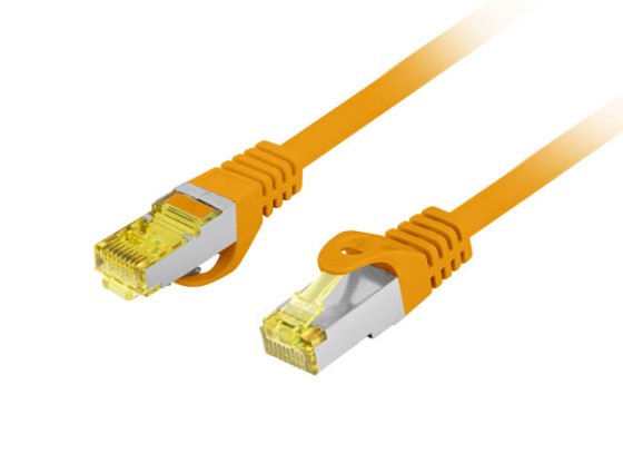 PATCHKABEL CAT.6A S/FTP LSZH CU 20M ORANGE FLUKE PASSED LANBERG