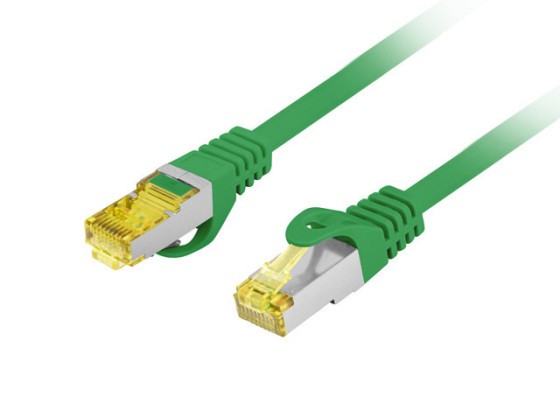 PATCHKABEL CAT.6A S/FTP LSZH CU 20M GRÖN FLUKE PASSED LANBERG