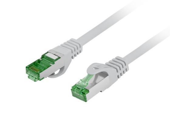 PATCHKABEL CAT.7 S/FTP LSZH CU 20M GRÅ FLUKE PASSED LANBERG