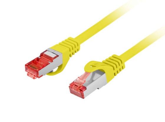 PATCHKABEL CAT.6 S/FTP LSZH CU 3M GUL FLUKE PASSED LANBERG