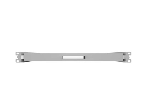 UTDRAGBAR HYLLA FÖR 19" RACK 500MM GRÅ LANBERG (1U/445X500MM LASTKAPACITET UPP TILL 35KG, 4-PUNKTSMONTERING)