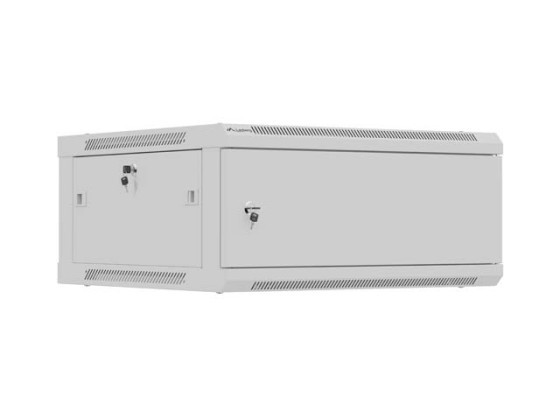 INSTALLATIONSRACK 19" 4U 600X600 GRÅ METALLDÖRR LANBERG (FLAT PACK)