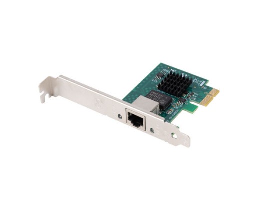 PCI-EXPRESS->RJ45 ETHERNET ADAPTER NÄTVERKSKORT LANBERG PCI-E X1 1X RJ45 2,5 GB LÅG PROFIL