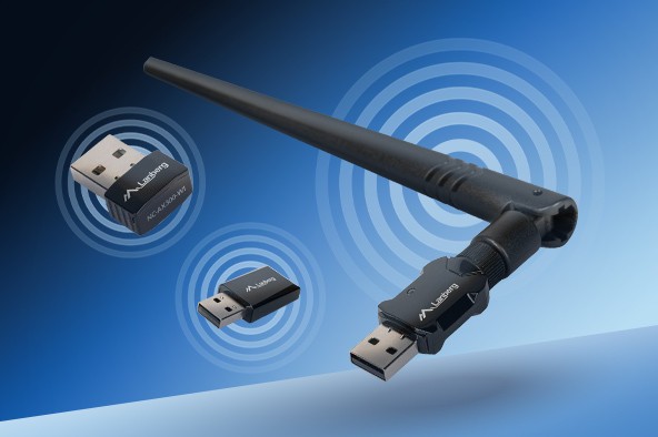 Nya Lanberg USB Wi-Fi 6 adaptrar